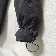 【ザラ】メンズ パラシュート パンツ ZARA 黒 USA M相当 ナイロン バギー イージーパンツ ワイドスラックスの画像