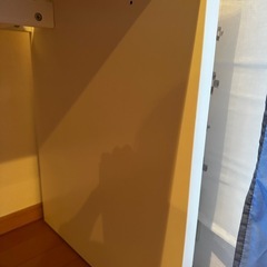 【大幅値下げしました】イケア　ミッケ　デスク　引き出し付きの画像