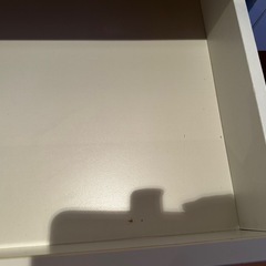 【大幅値下げしました】イケア　ミッケ　デスク　引き出し付きの画像