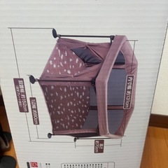 綺麗です☆日本育児 洗って畳めるベビーサークル  付属品全てあり！の画像