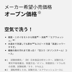 ドラム式洗濯機の画像