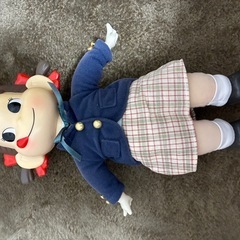 おすわりペコちゃん　3点セットの画像