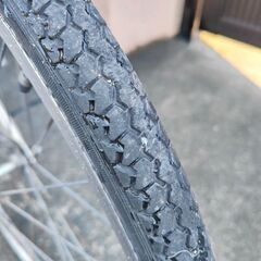 ステンレスハンドル クイックレバー式ライト26インチ自転車の画像