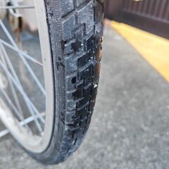 ステンレスハンドル クイックレバー式ライト26インチ自転車の画像