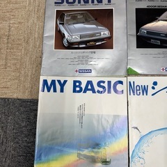 【旧車カタログ】6冊 NISSAN SUNNY B11 MARCH PULSARの画像