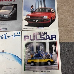 【旧車カタログ】6冊 NISSAN SUNNY B11 MARCH PULSARの画像