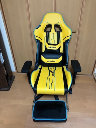 ゲーミングチェア　ドウィンクス製　イエロー