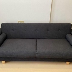 【定価6万】BASARAII   3人掛けソファベッドの画像