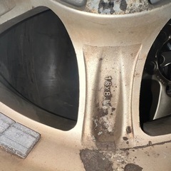 スタッドレス付きブレイクロック (Break Rock) 製の16インチ8Jアルミホイール4本セットの画像