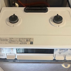 ガスコンロ　二口の画像