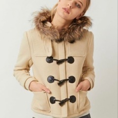 ドロシーズ DRWCYS ダッフルコート　アイボリーの画像