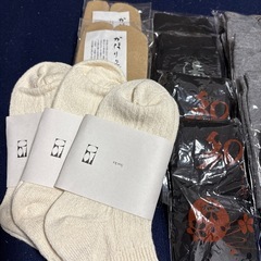 【お買い得‼️】旅館 足袋ソックス 17足セット（男女兼用フリーサイズ）の画像