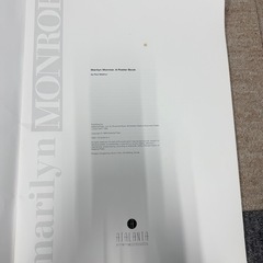 【レア】マリリンモンロー 1988年 ポスターブック 写真集の画像