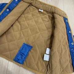 80cm ベビー　アウター　裏ボア　暖かい　服の画像
