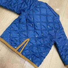 80cm ベビー　アウター　裏ボア　暖かい　服の画像