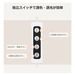 デスクライトLEDスタンドの画像