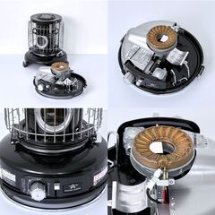 「ADS限定商品」美品SENGOKU ARADDIN ポータブルガスストーブ SAG-BF02A(K) セットの画像