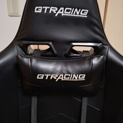 Gtracing ゲーミングチェア ブラックの画像