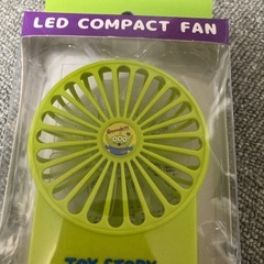 トイストーリー　LEDライト付コンパクトファンの画像