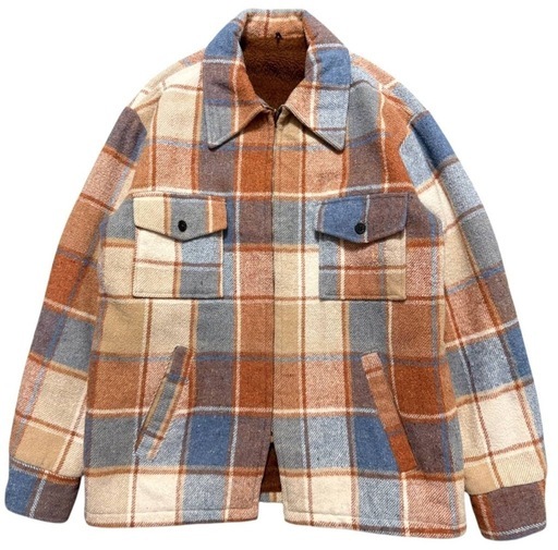 【50s〜70s】Vintage CPO Check Jacket USA製
