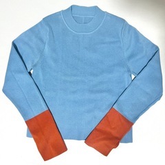 ADAM ET ROPE テンセルニットプルオーバーの画像