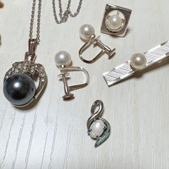 silver等 刻印あり アクセサリーまとめての画像