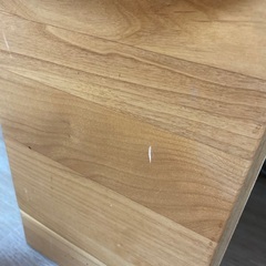 購入価格7万円 天然無垢材 オイル仕上げ アルダー材 一面鏡 ドレッサー 化粧台の画像