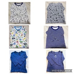 ベビー肌着　下着　長袖　パーカー　トレーナーの画像