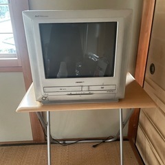 シャープ　ブラウン管TVの画像