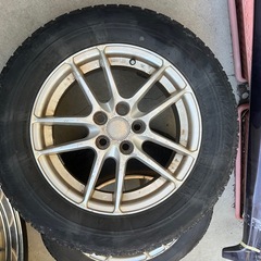 16インチ　タイヤホイール　195\65R15 スタッドレス　転がし用などにどうぞの画像