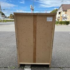 ニトリ キャビネット リズバレー SLM9060G ホワイトウォッシュの画像