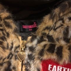 ヒョウ柄上着キッズの画像