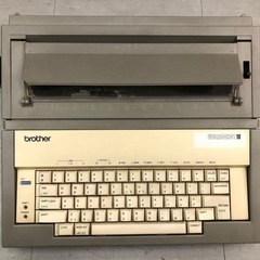 brother WORDSHOTⅢ タイプライター JP16-U10 ジャンク品の画像