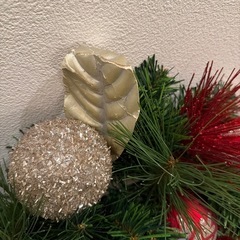 クリスマス　リースの画像