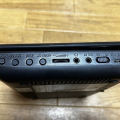 GAUDI ポータブルDVDプレーヤー GPD07B1BK 充電式 7インチ SDの画像