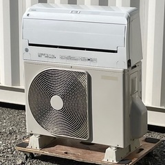 取付け可 ! !◇東芝 エアコン 14畳用 2019年 自動お掃除 ecoモード プラズマ空清100V RAS-F40RS 洗浄済み！保証付き ! !の画像