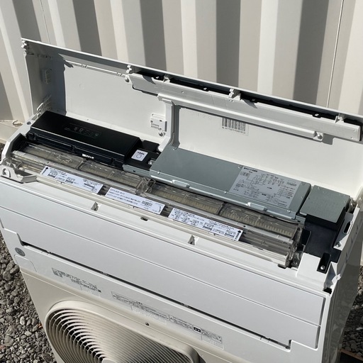 取付け可 ! !◇東芝 エアコン 14畳用 2019年 自動お掃除 ecoモード プラズマ空清100V RAS-F40RS 洗浄済み！