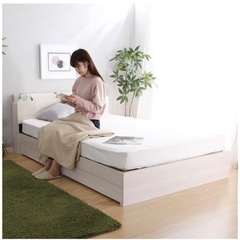 11/24に取りに来られる方のみ ニトリ シングルベッドの画像