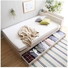 11/24に取りに来られる方のみ ニトリ シングルベッドの画像