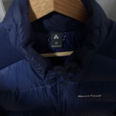 mont-bell モンベル ライトアルパイン ダウンジャケット ネイビー Mの画像