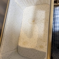 ベビーベッド 添い寝 ミニ 持ち運び 折りたたみ 新生児 0ヶ 月~24ヶ月 ゆりかごの画像