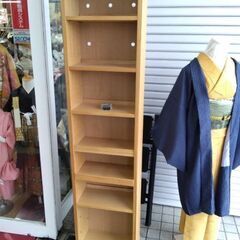 定価4万　展示引き上げ品　無印良品　オーク材　天然無垢　家電ラック　キッチンラック　家電 ラック  本棚　カラーボックス　シューズボックス　隙間ラックの画像