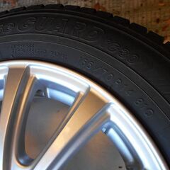 4本セット　SIBILLA DZ-10 14×5.5J +42 ハブ径67mm PCD100 YOKOHAMA ice GUARD iG30 165/70R14 81Q 溝約7㍉ 12年製の画像