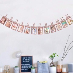 1歳お誕生日/バーナー2点セットの画像