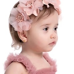 値下げ！1歳お誕生日/ドレス＆カチューシャの画像