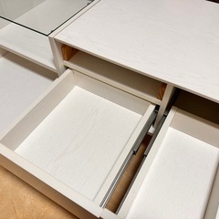 LOWYA ドレッサーテーブルホワイトの画像