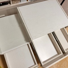 LOWYA ドレッサーテーブルホワイトの画像