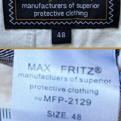 マックスフリッツ　デニムスクランブラーパンツの画像