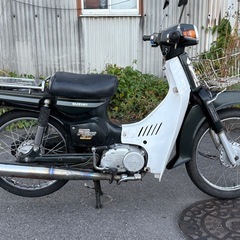 自賠責付き スズキ RC50 配達可 2スト セル付き 3速 バーディー カブ ビジネスバイクの画像