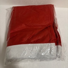 クリスマスチェアカバー 6枚セット サンタシートスリップカバー パーティー 新品の画像